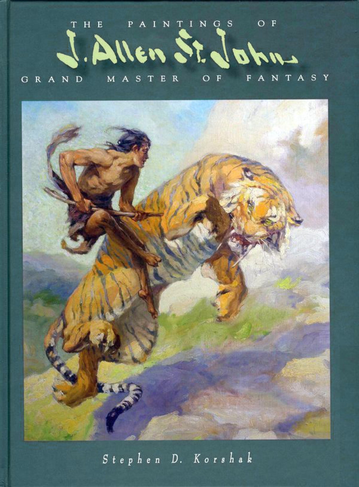 Cover image for Paintings of J Allen St John ISBN 9781887591874